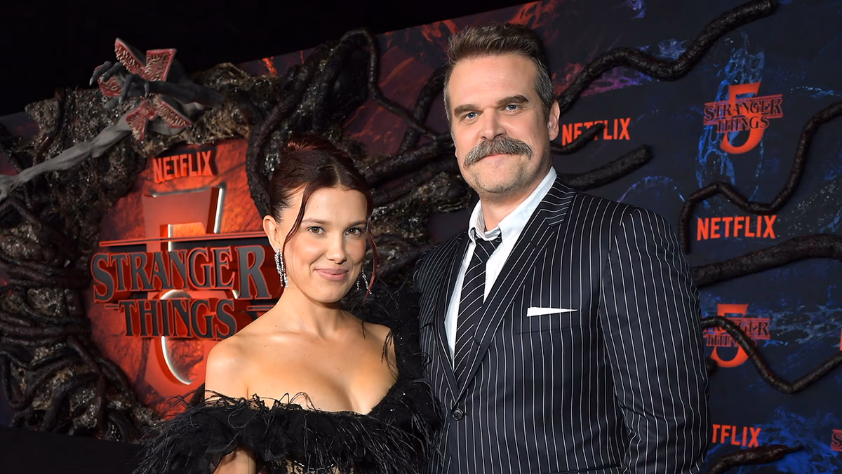 Millie Bobby Brown & David Harbour Reunite for New Netflix Spy Thriller