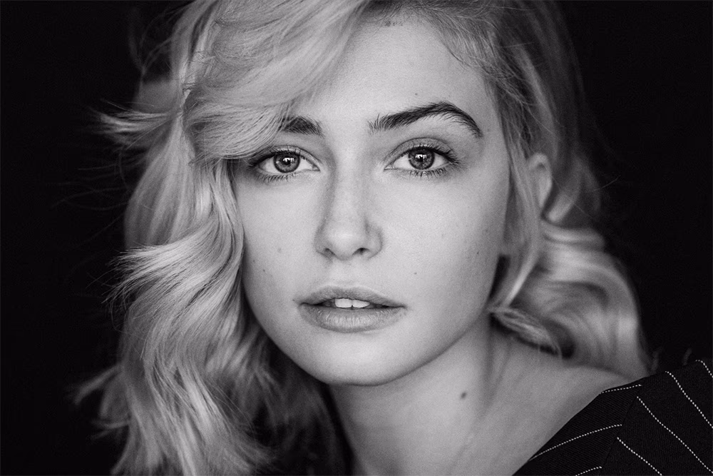 Sophie Simnett Stars in Bold Black-and-White Silent Comedy 'The Candidate'